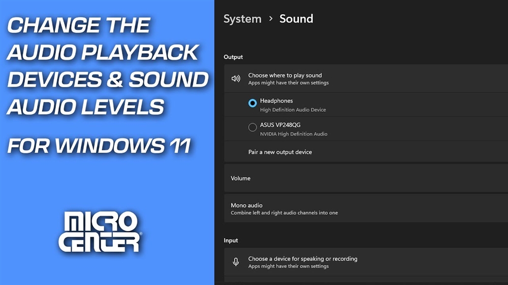 image about - video: how to change audio settings in windows 11
